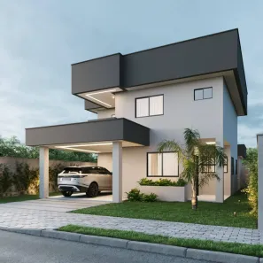 Casa de Condomínio com 4 Quartos à venda, 240m² no Zona de Expansão (Olhos D'Agua), Barra dos Coqueiros