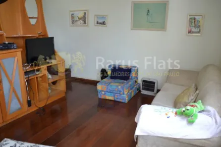 Flat com 1 Quarto para alugar, 50m² no Vila Tramontano, São Paulo