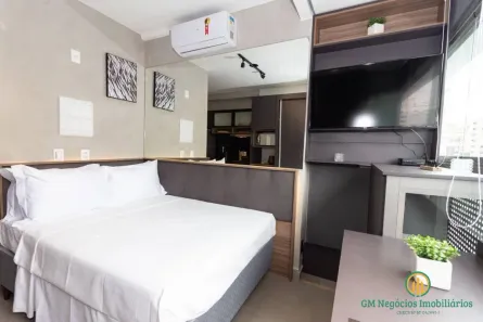 Apartamento com 1 Quarto para venda ou aluguel, 21m² no Pinheiros, São Paulo