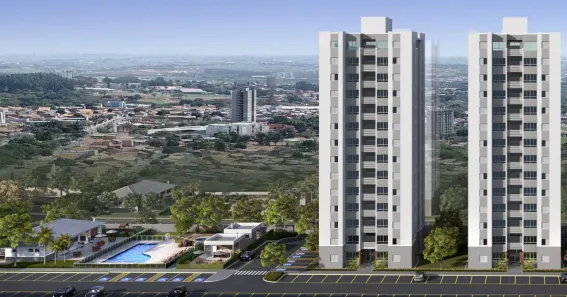 Apartamento com 2 Quartos à venda, 52m² no Loteamento Adventista Campineiro, Hortolândia