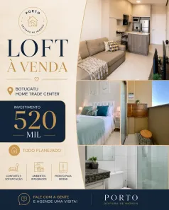 Apartamento com 1 Quarto à venda, 36m² no Chácara Floresta, Botucatu