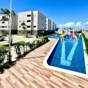 Apartamento com 2 Quartos para alugar, 46m² no Barra de Gramame, João Pessoa