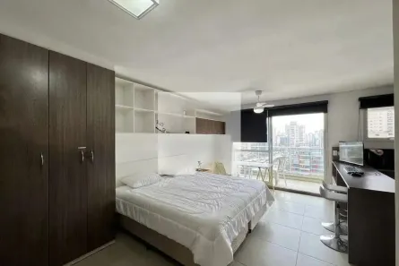 Kitnet com 1 Quarto à venda, 36m² no Brooklin Paulista, São Paulo