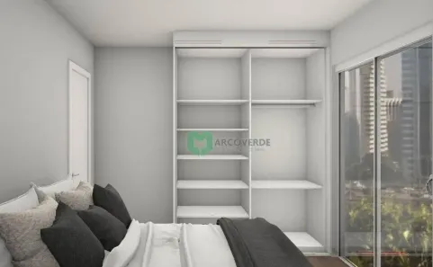 Apartamento com 1 Quarto para venda ou aluguel, 43m² no Jardim Paulista, São Paulo
