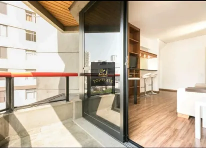 Flat com 1 Quarto para alugar, 50m² no Itaim Bibi, São Paulo