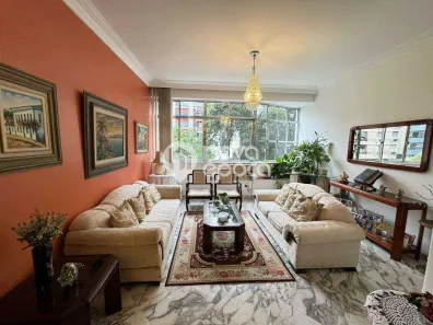 Apartamento com 3 Quartos à venda, 175m² no Laranjeiras, Rio de Janeiro