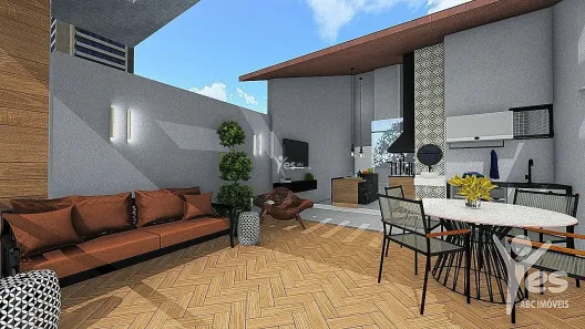 Cobertura com 2 Quartos à venda, 83m² no Vila Assunção, Santo André