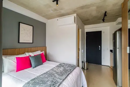 Kitnet com 1 Quarto à venda, 35m² no Santo Amaro, São Paulo