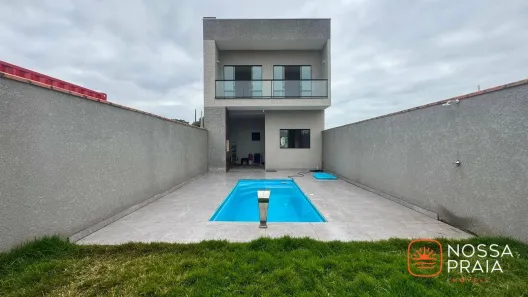 Sobrado com 3 Quartos à venda, 119m² no Saí Mirim, Itapoá