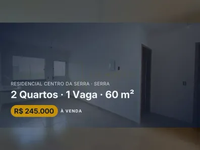 Casa com 2 Quartos à venda, 60m² no Residencial Centro da Serra, Serra