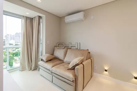 Apartamento com 1 Quarto para alugar, 30m² no Brooklin Paulista, São Paulo