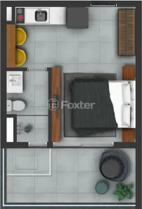 Kitnet com 1 Quarto à venda, 24m² no Vila Mariana, São Paulo