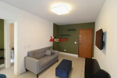 Flat com 1 Quarto para alugar, 45m² no Vila Nova Conceição, São Paulo