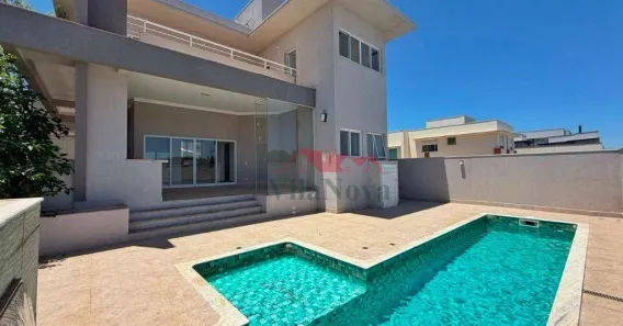 Casa de Condomínio com 3 Quartos para venda ou aluguel, 302m² no Jardim Reserva Bom Viver de Indaiatuba, Indaiatuba