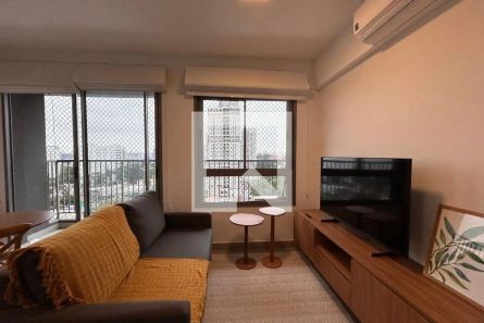 Apartamento com 1 Quarto à venda, 37m² no Santo Amaro, São Paulo