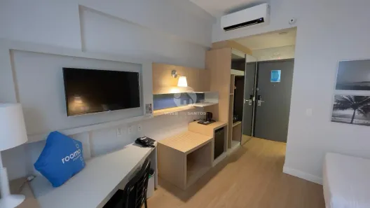 Apartamento com 1 Quarto à venda, 24m² no Gonzaga, Santos