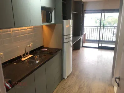 Apartamento com 1 Quarto para venda ou aluguel, 27m² no Santo Amaro, São Paulo