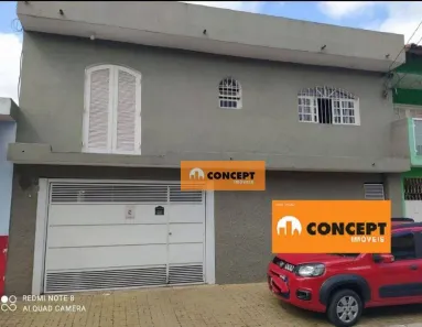 Sobrado com 4 Quartos à venda, 232m² no Calmon Viana, Poá