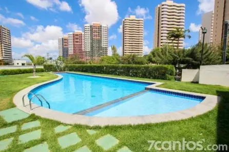 Apartamento com 4 Quartos para alugar, 105m² no Parque Iracema, Fortaleza