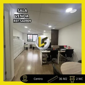 Sala Comercial à venda, 36m² no Centro, São Caetano do Sul