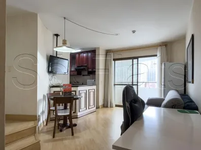 Apartamento com 1 Quarto para alugar, 48m² no Bela Vista, São Paulo