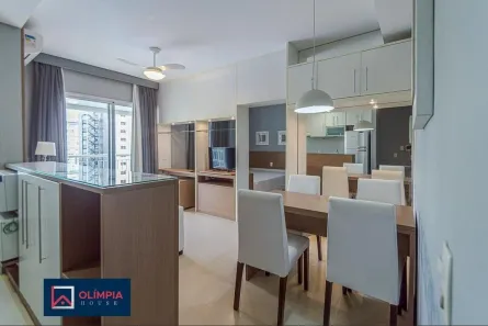 Apartamento com 1 Quarto para alugar, 66m² no Cerqueira César, São Paulo