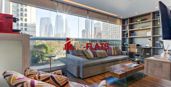 Flat com 1 Quarto para alugar, 54m² no Vila Nova Conceição, São Paulo