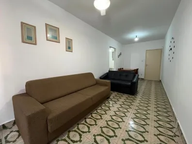 Apartamento com 1 Quarto para alugar, 48m² no Aviação, Praia Grande