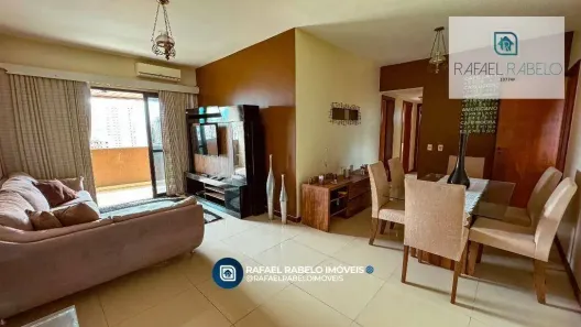 Apartamento com 3 Quartos para alugar, 120m² no Varjota, Fortaleza