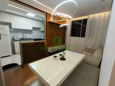 Apartamento com 2 Quartos para alugar, 48m² no São Damião, Vespasiano