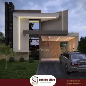 Casa de Condomínio com 3 Quartos à venda, 128m² no Bela Vista, Mossoró