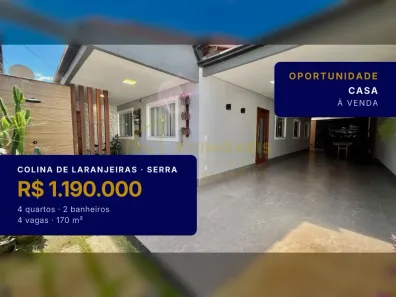 Casa com 4 Quartos à venda, 170m² no Colina de Laranjeiras, Serra