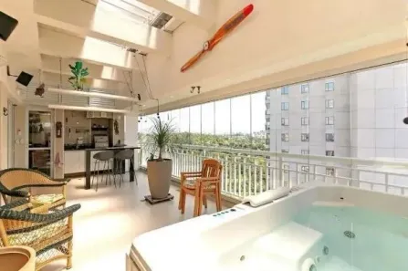 Cobertura com 3 Quartos para alugar, 236m² no Chácara Santo Antônio (Zona Sul), São Paulo