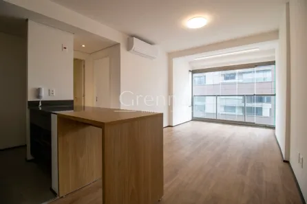 Apartamento com 1 Quarto para alugar, 48m² no Indianópolis, São Paulo