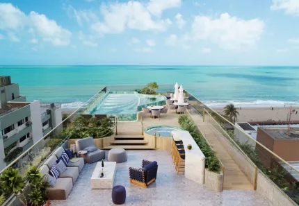 Apartamento com 1 Quarto à venda, 31m² no Manaíra, João Pessoa