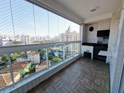 Apartamento com 2 Quartos para alugar, 90m² no Macuco, Santos