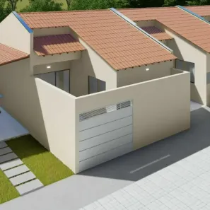 Casa de Condomínio com 2 Quartos à venda, 60m² no Jardins, Barreiras