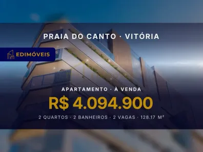 Apartamento com 2 Quartos à venda, 128m² no Praia do Canto, Vitória
