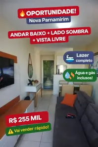 Apartamento com 2 Quartos à venda, 52m² no Nova Parnamirim, Parnamirim