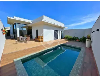Casa de Condomínio com 3 Quartos para venda ou aluguel, 220m² no Santa Luzia, Araçatuba