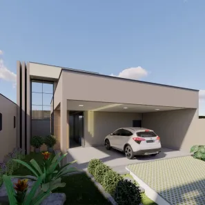 Casa com 3 Quartos à venda, 117m² no Loteamento Portal do Vale II, Uberlândia
