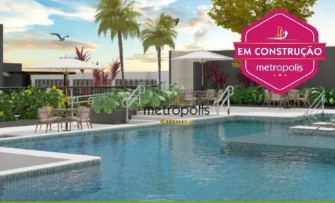 Apartamento com 2 Quartos à venda, 63m² no Campestre, Santo André