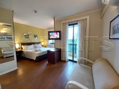 Flat com 1 Quarto para alugar, 27m² no Jardim Anália Franco, São Paulo