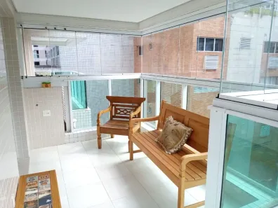 Apartamento com 1 Quarto para alugar, 52m² no Gonzaga, Santos