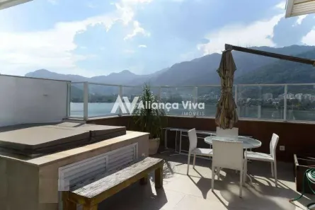 Cobertura com 2 Quartos à venda, 110m² no Lagoa, Rio de Janeiro