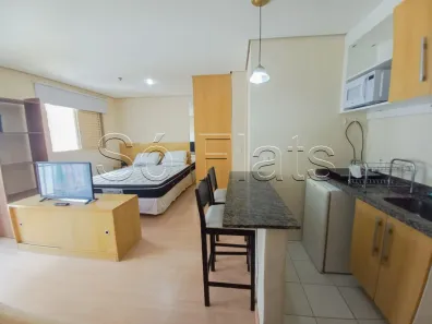Flat com 1 Quarto para alugar, 27m² no Jardim Paulista, São Paulo