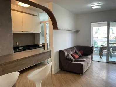 Apartamento com 1 Quarto para alugar, 49m² no Campo Belo, São Paulo
