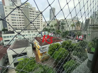 Apartamento com 3 Quartos para venda ou aluguel, 86m² no Gonzaga, Santos
