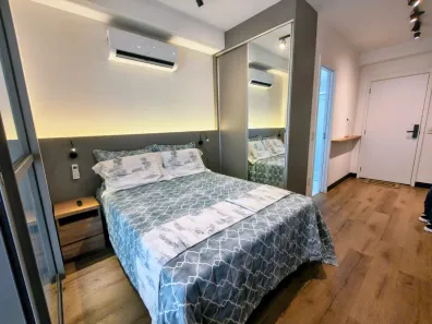 Apartamento com 1 Quarto para alugar, 29m² no Santo Amaro, São Paulo
