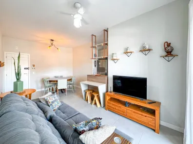 Apartamento com 2 Quartos para alugar, 73m² no Campeche, Florianópolis